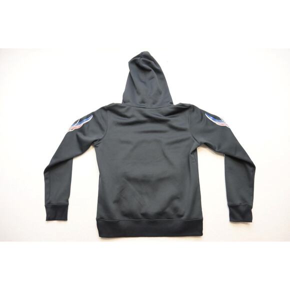 Under Armour Hoodie ColdGear USA America Athletic Jacket Womens Sz Medium - Picture 10 of 10